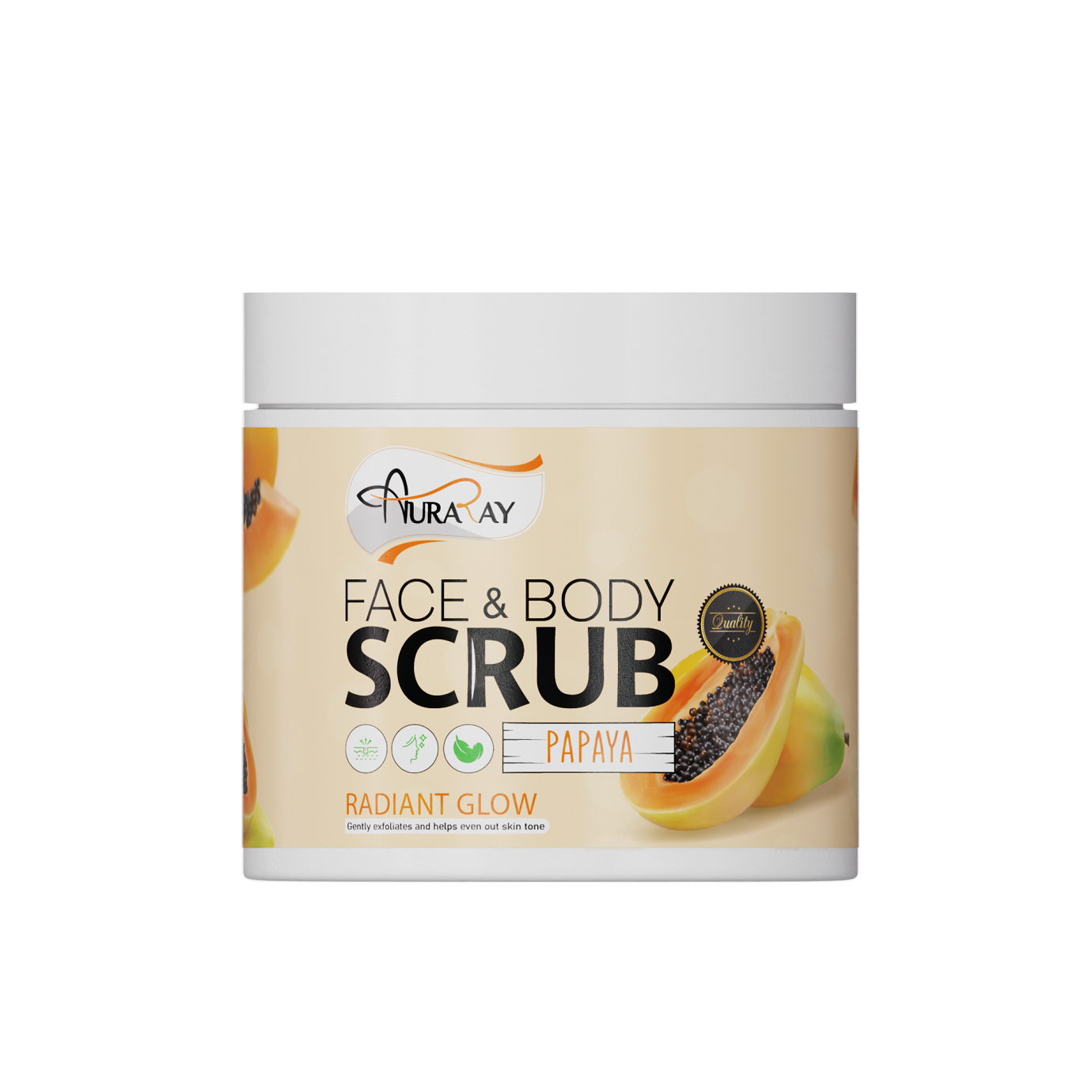 Face and body scrub Product